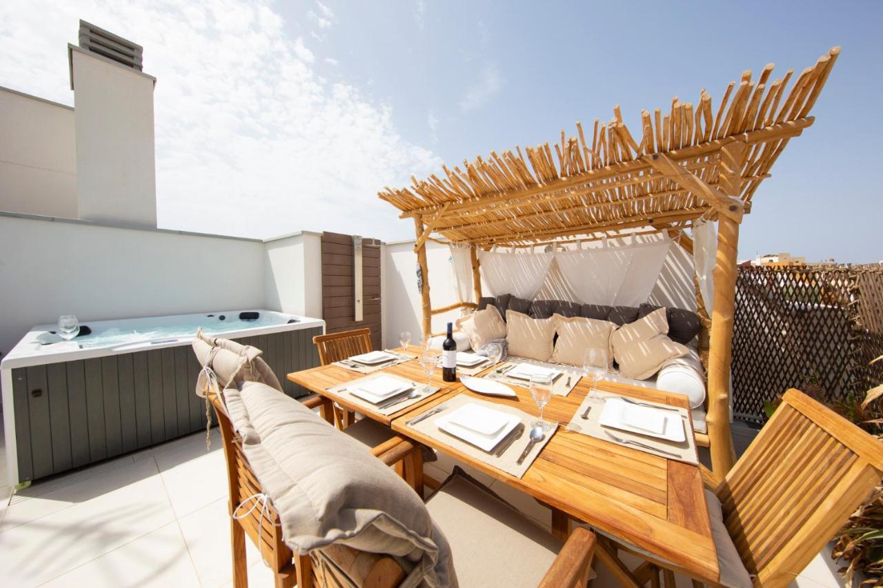 Medano4You Tina'S Jacuzzi Terrace Playa Chica El Médano Buitenkant foto